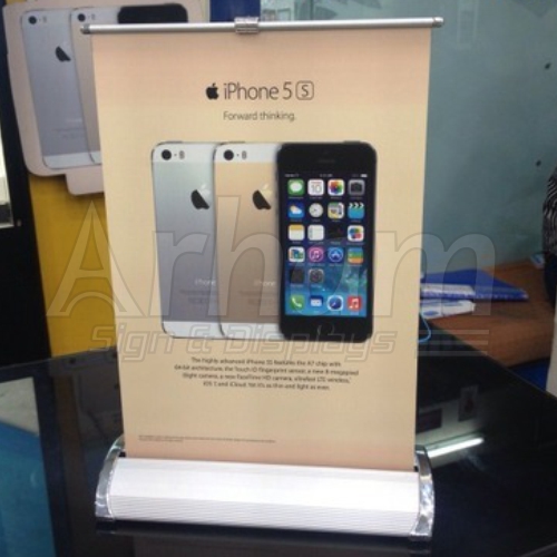 Table Top Roll Up Standee